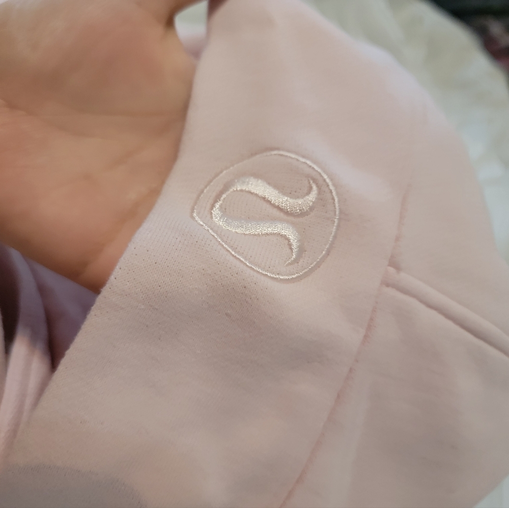Lululemon Scuba Oversized Half-Zip Hoodie Strawberry Milkshake Sz XL/XXL - Picture 11 of 16
